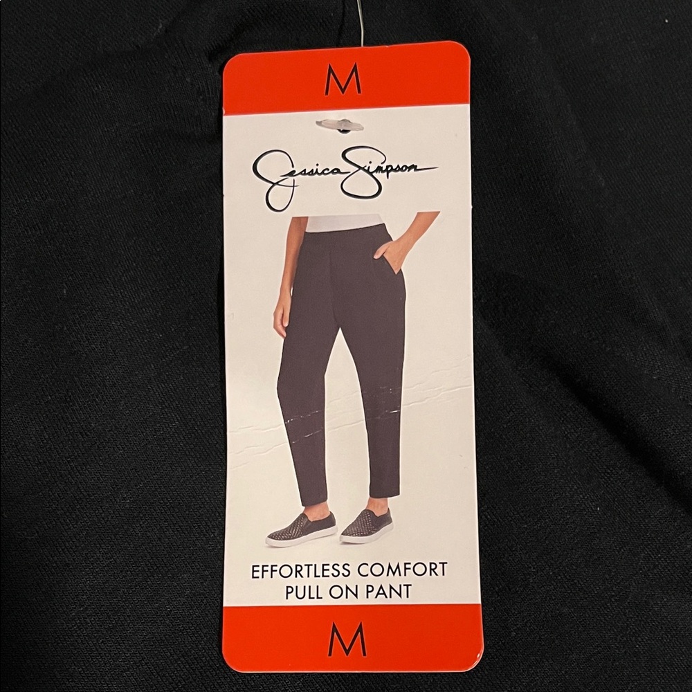 Jessica Simpson Effortless comfort Black Pull on  Casual Pants size M